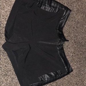 High waisted short shorts